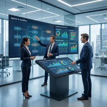 Consultants planning agentic AI automation strategy