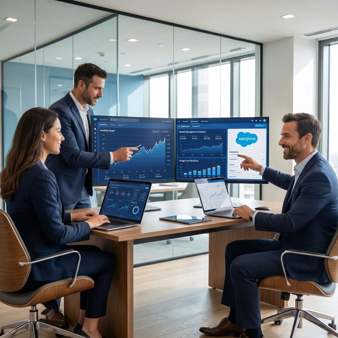 Salesforce AI Implementation Partner for Wealth Management & Hedge Funds
