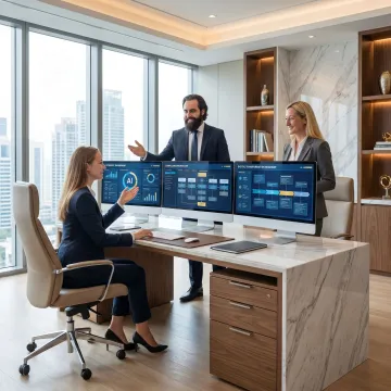 AI consulting team for wealth management and fintech