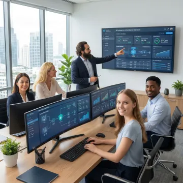 Compliance-focused AI and IT services for financial firms