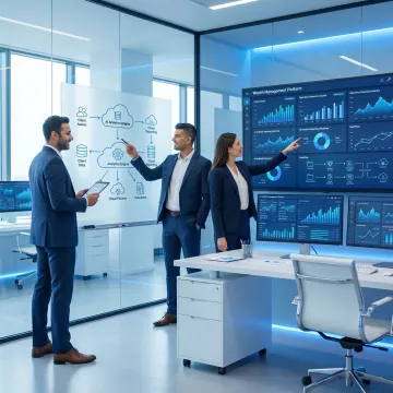 Wealth management platform implementation dashboard
