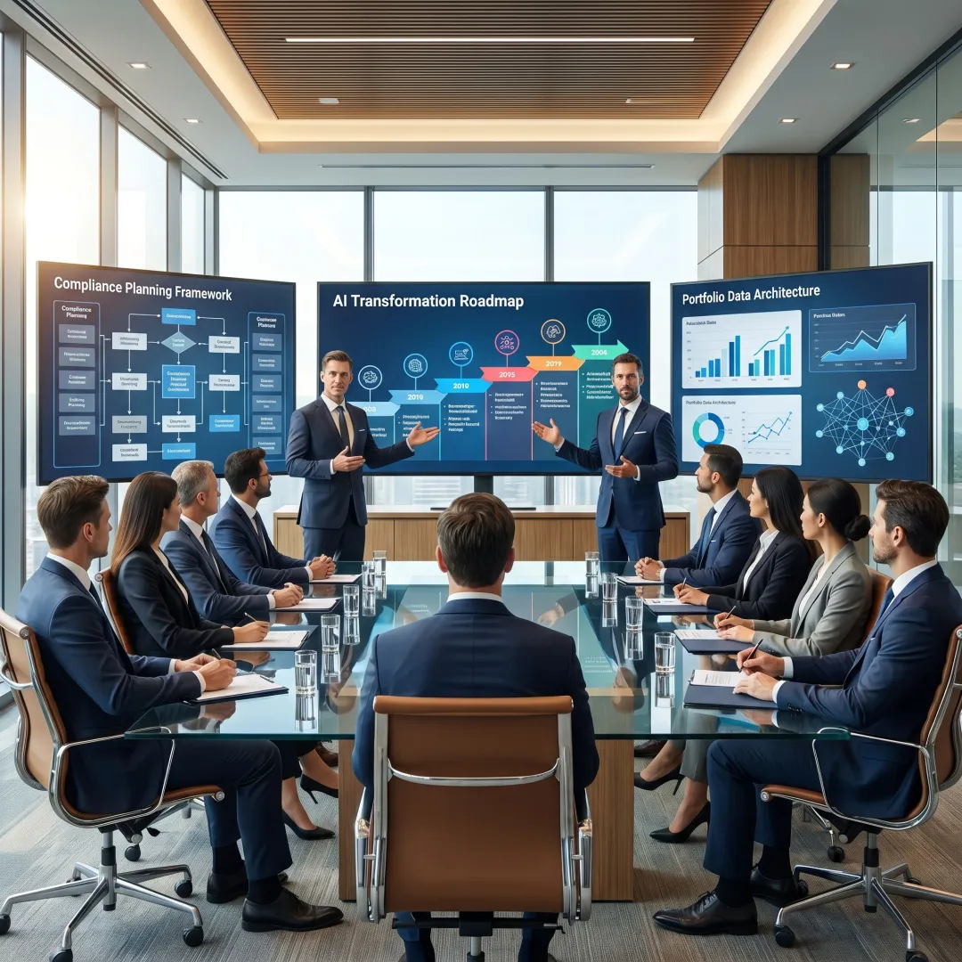 AI strategy session for asset management