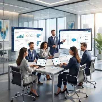 Salesforce implementation team for fintech platform