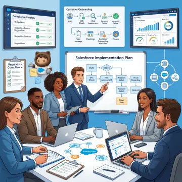 Salesforce implementation planning for fintech operations