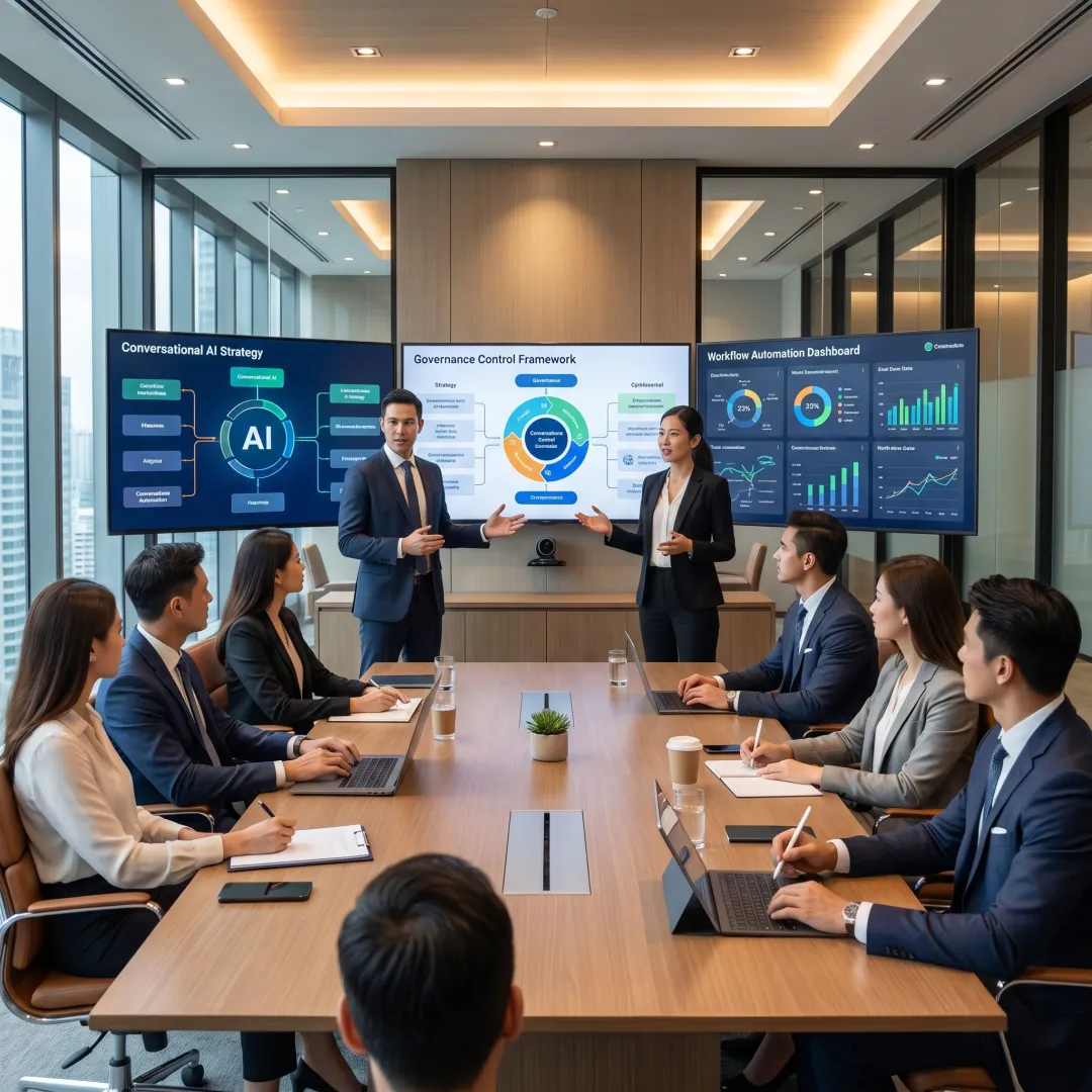 AI advisory session for financial services