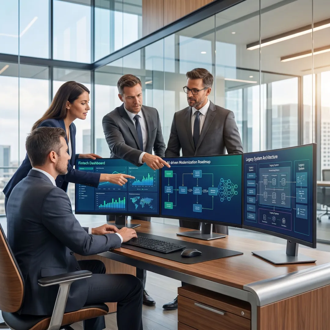 AI-Powered Legacy Modernization for FinTech & Wealth Management — Chicago & Boston