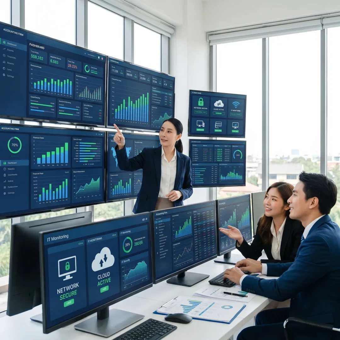 Secure cloud and IT systems for accounting firms