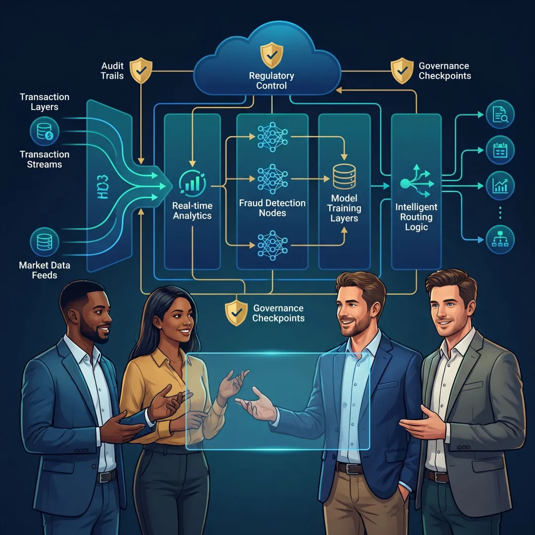 AI platform architecture for financial services