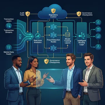 AI platform architecture for financial services