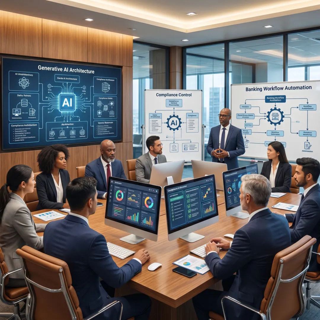 Financial AI development planning session