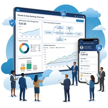 Salesforce implementation for financial services teams