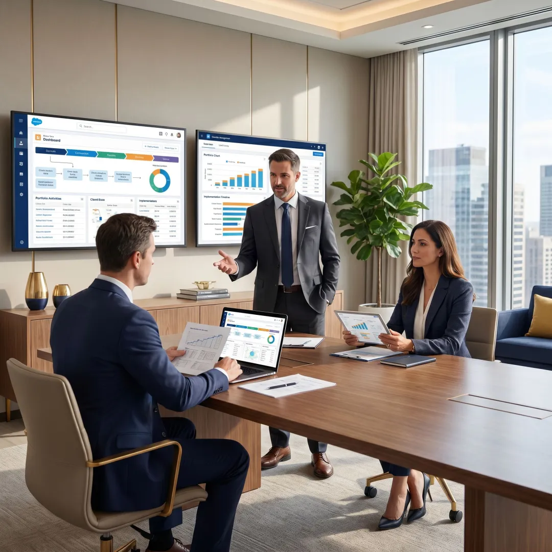 Salesforce Platform Implementation for Wealth Management & Asset Managers