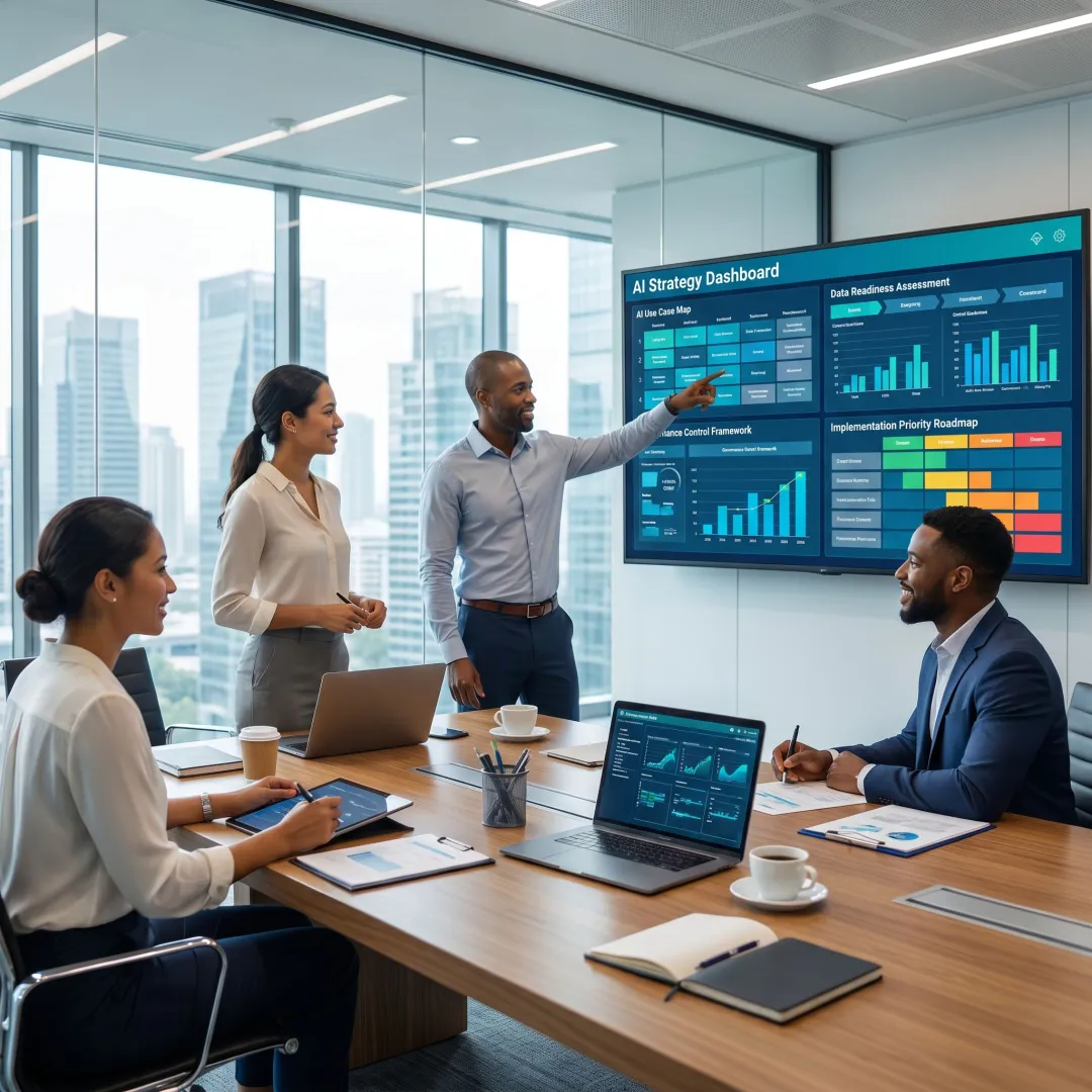 Consultants planning AI roadmap for financial operations