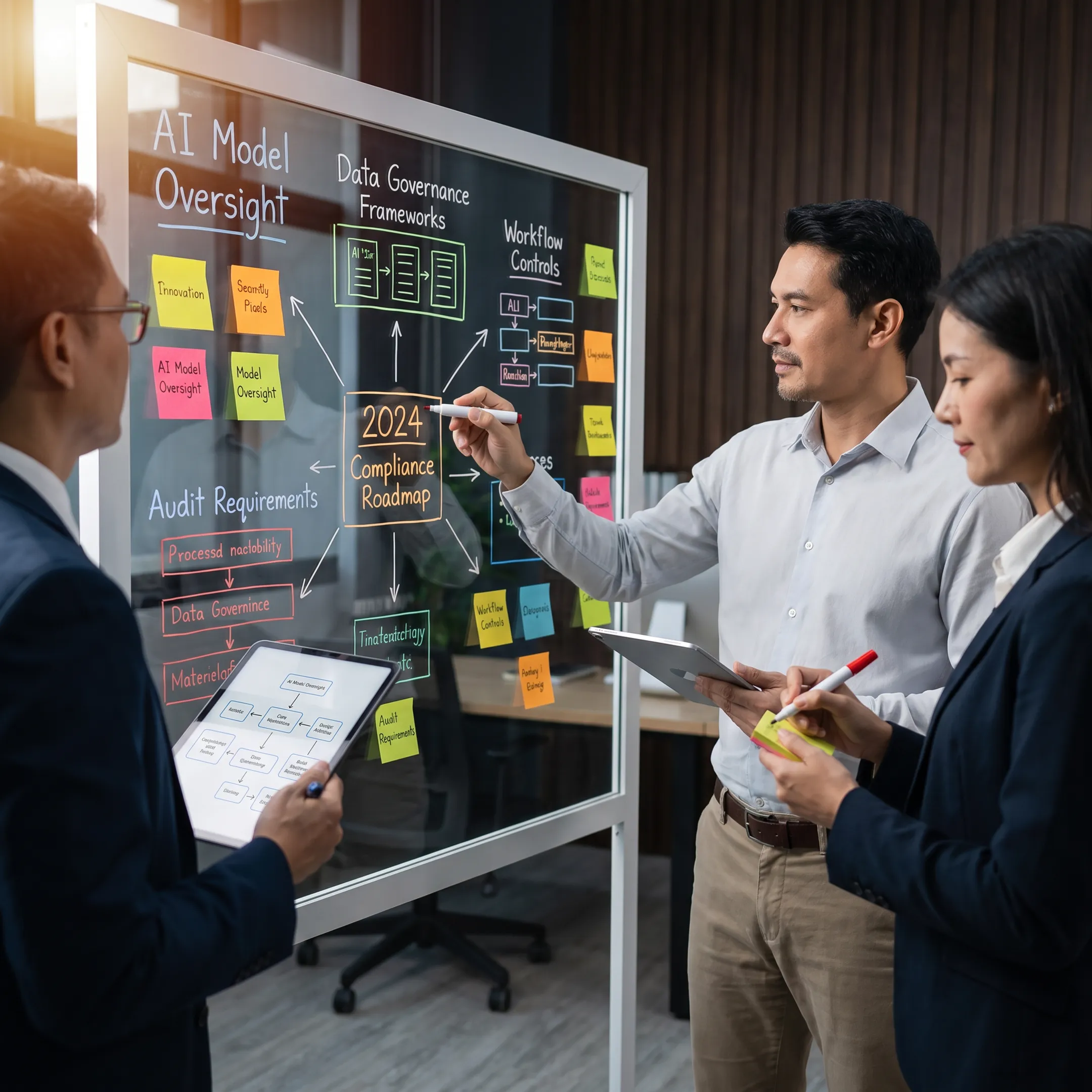 Consultants planning financial AI governance controls