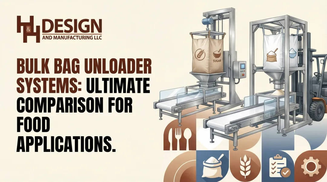 Cover image for Bulk Bag Unloader Systems: Ultimate Comparison for Food Applications