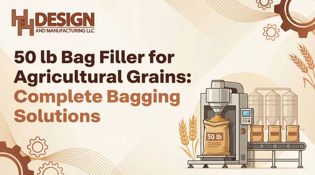 Cover image for 50 lb Bag Filler for Agricultural Grains: Complete Bagging Solutions