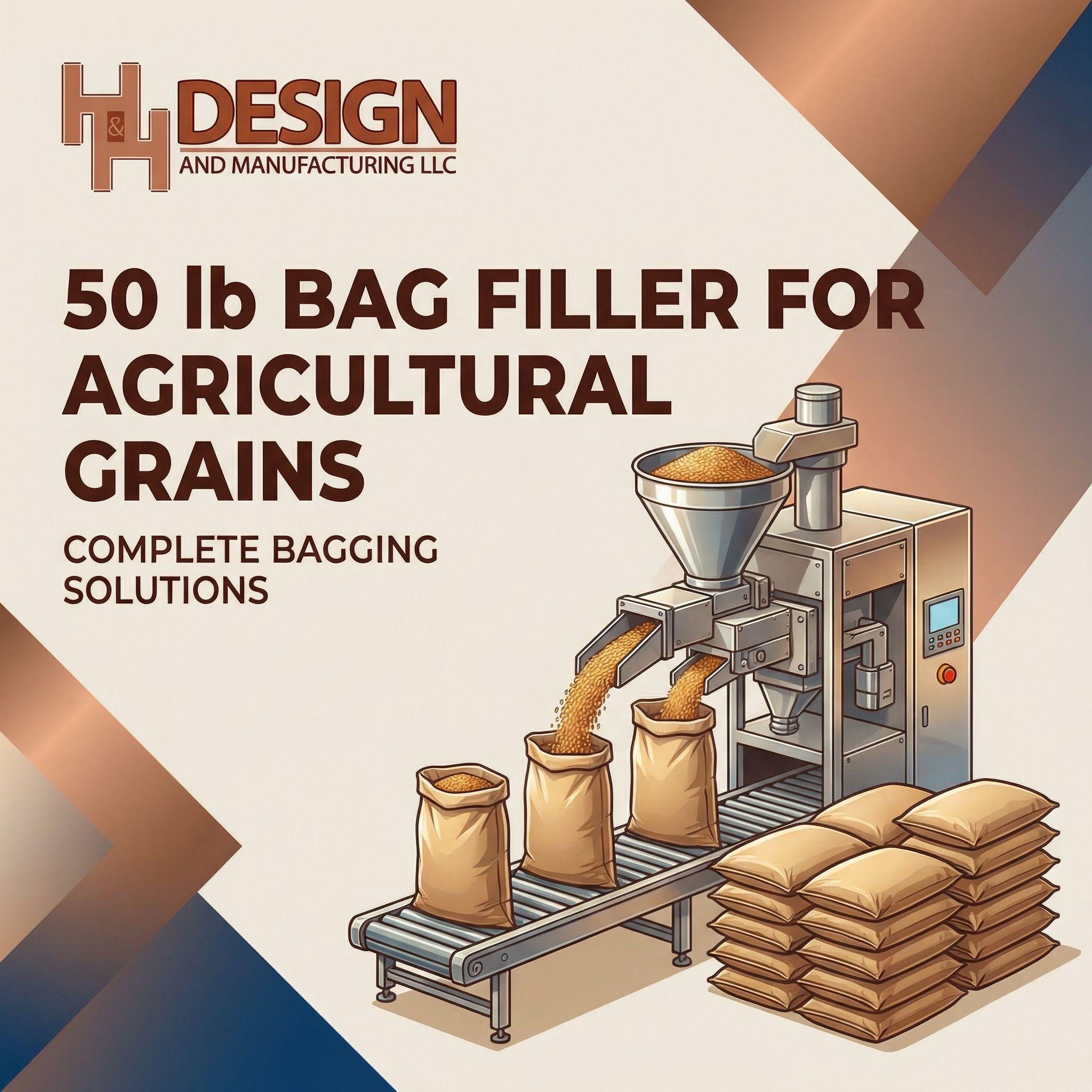 50 lb Bag Filler for Agricultural Grains: Complete Bagging Solutions