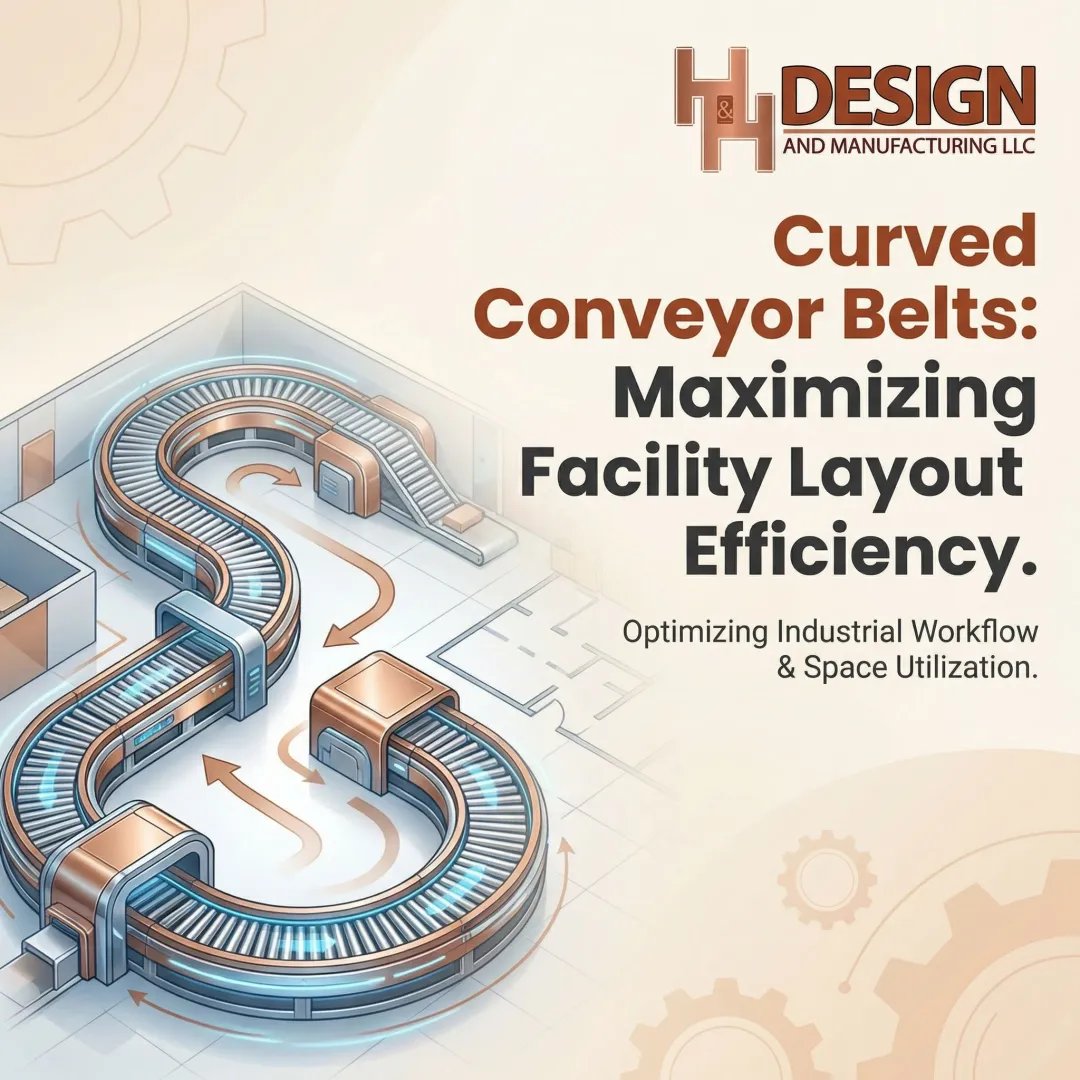Curved Conveyor Belts: Maximizing Facility Layout Efficiency