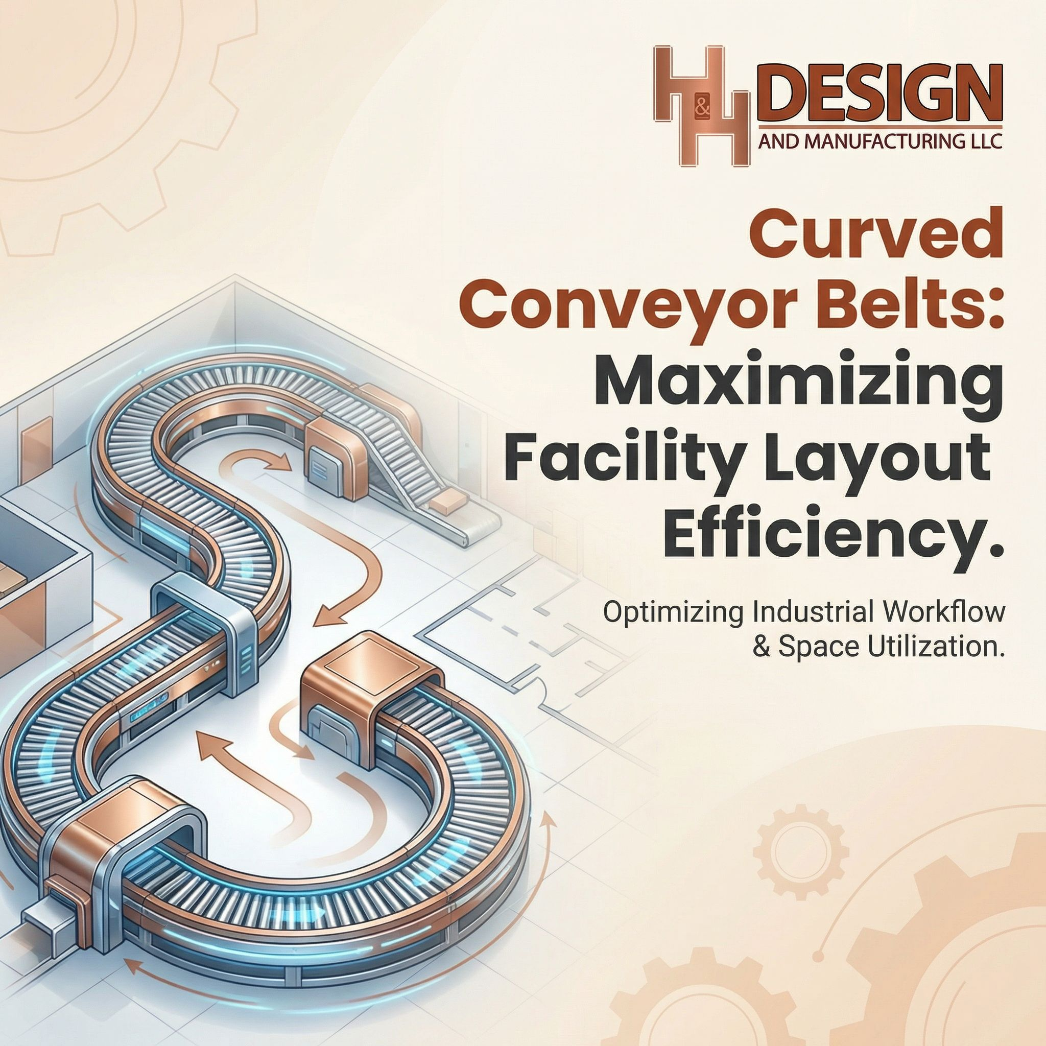 Curved Conveyor Belts: Maximizing Facility Layout Efficiency