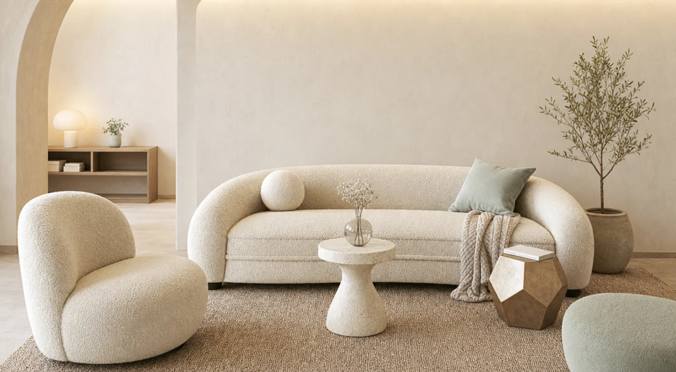 Calm sensory-friendly pediatric dental waiting room with soft lighting
