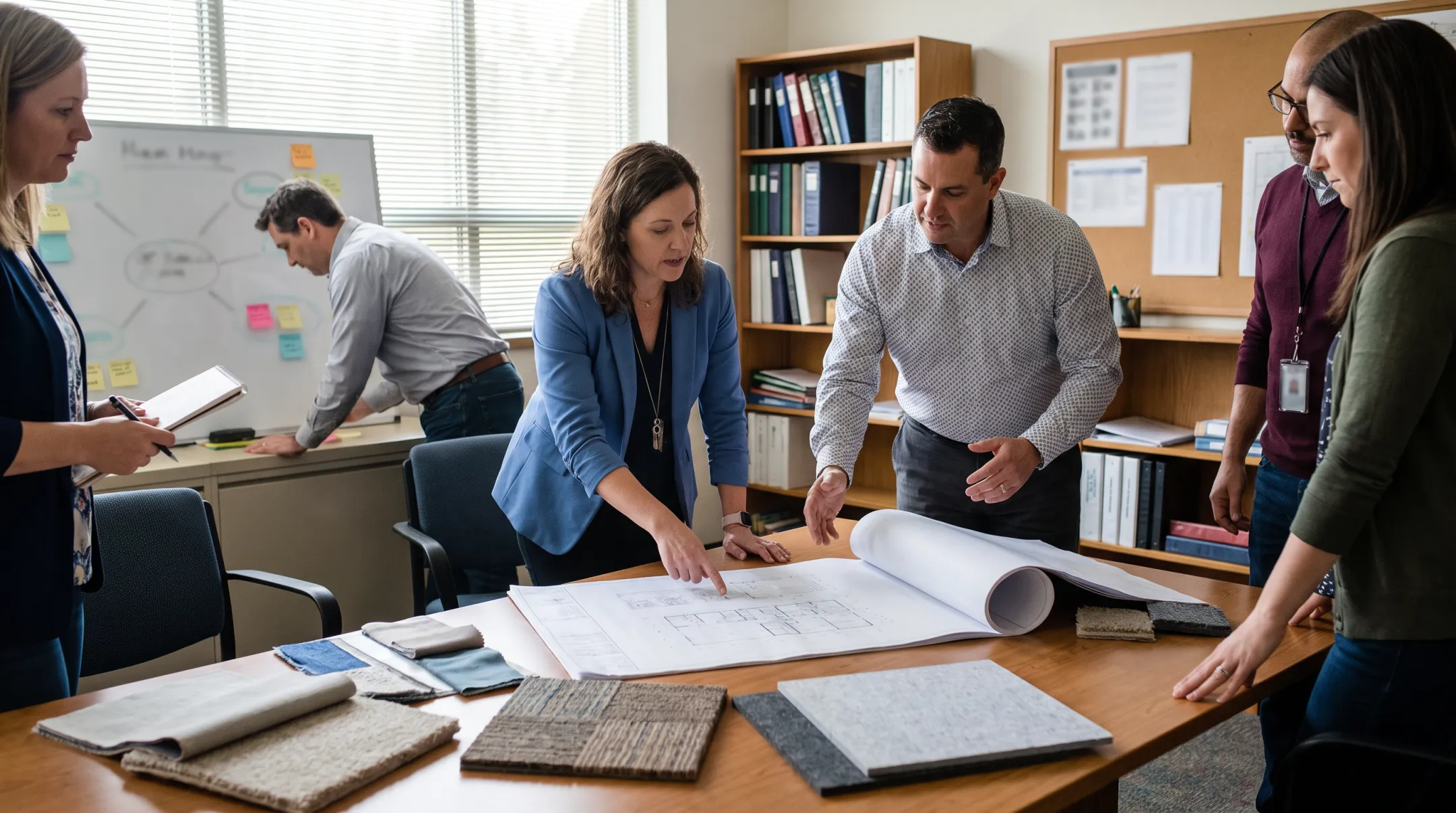 Neurodivergent design consultation for school classroom lighting acoustics and transitions