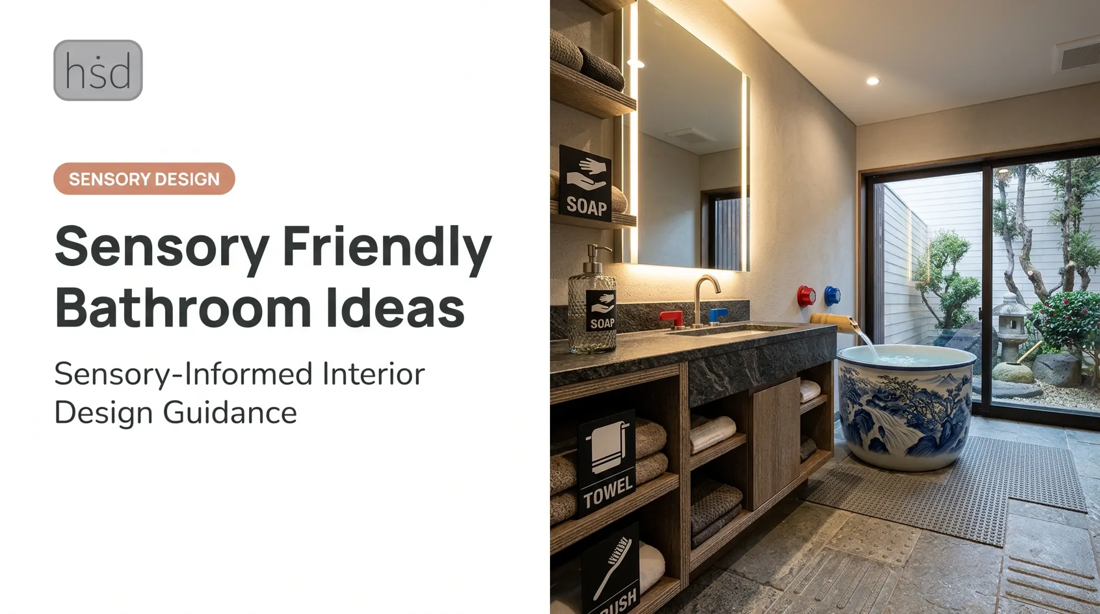 Sensory Friendly Bathroom Ideas