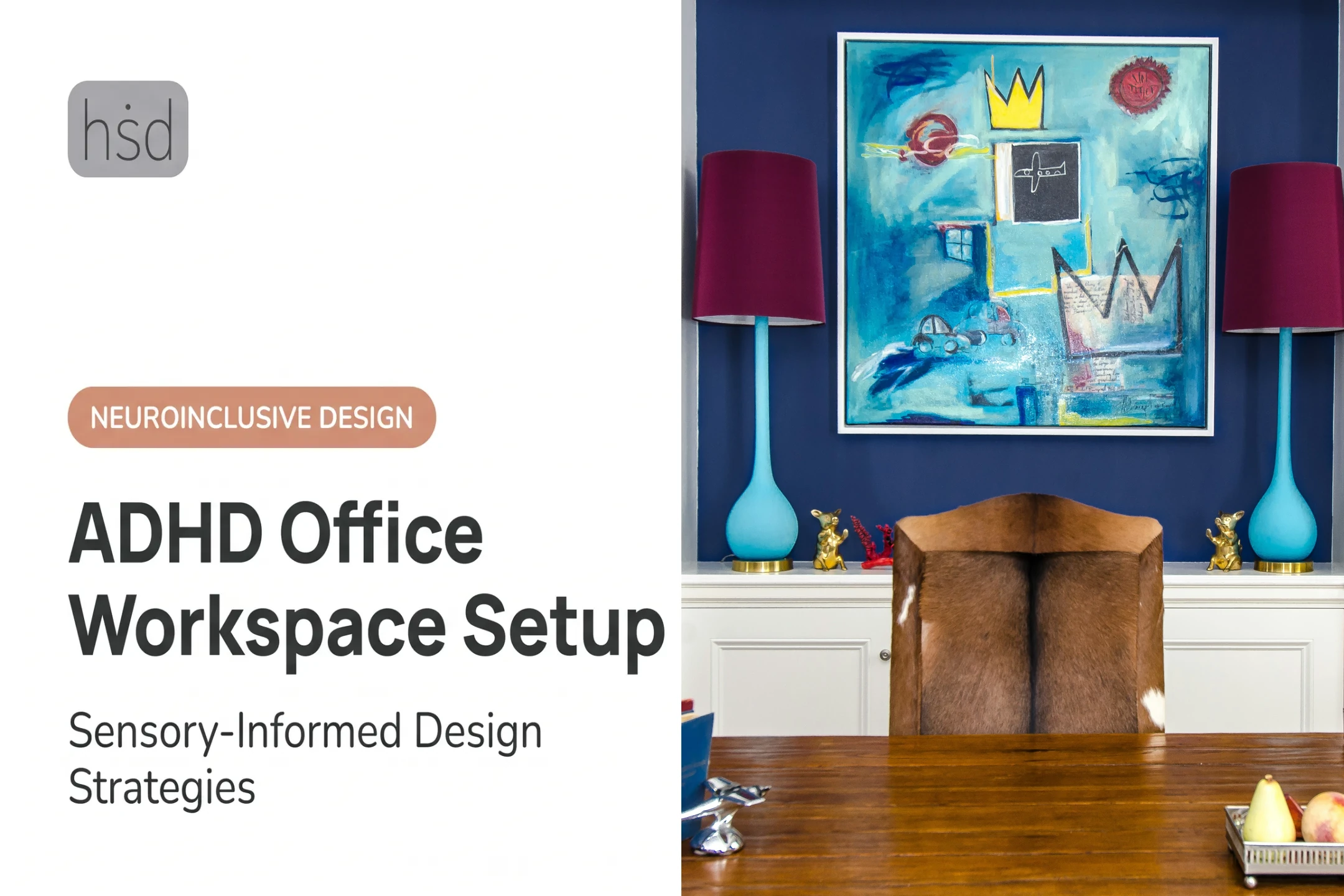 ADHD Office Workspace Setup