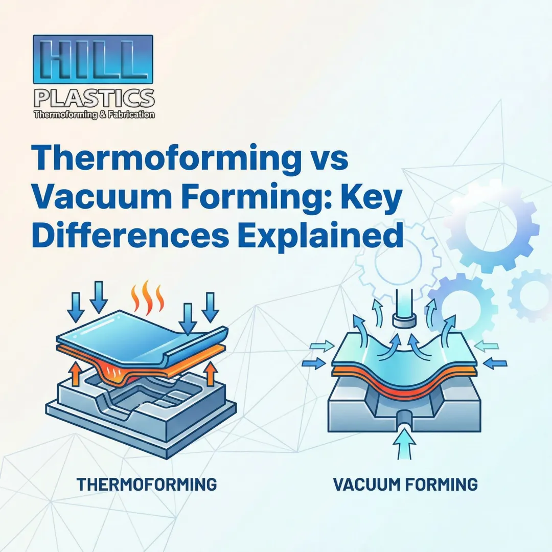 Thermoforming vs Vacuum Forming: Key Differences Explained