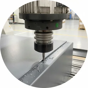 CNC trimming process for plastic wall mount enclosure parts at Hill Plastics