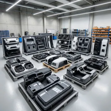 Precision thermoformed plastic parts for transportation OEM manufacturing