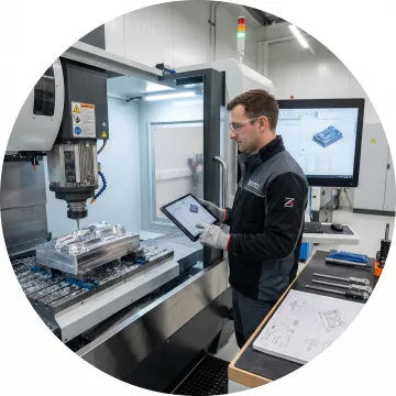 Step-by-step custom tooling manufacturing process for defense plastic components