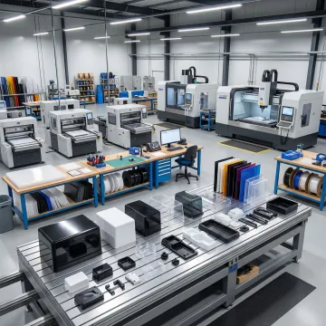 Custom plastic fabrication and thermoforming services in Tennessee by Hill Plastics