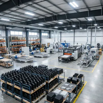 Precision plastic fabrication and thermoforming services in a large manufacturing facility