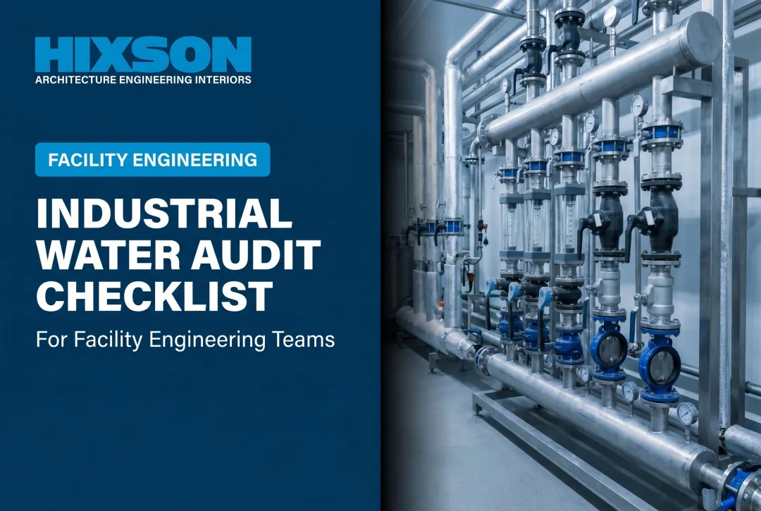 Industrial Water Audit Checklist