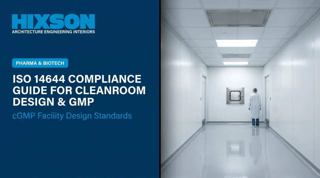ISO 14644 Compliance Guide for Cleanroom Design & GMP