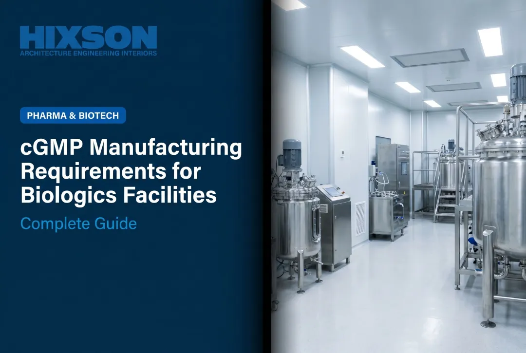 cGMP Manufacturing Requirements for Biologics Facilities: Complete Guide