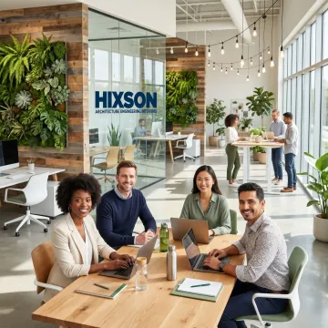 Modern LEED-focused corporate office interior