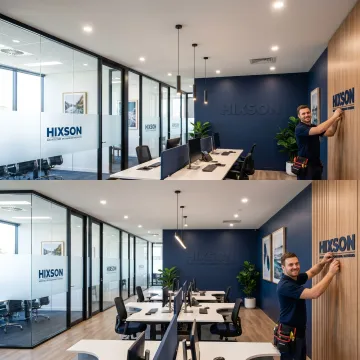 Modern commercial office fit out interior