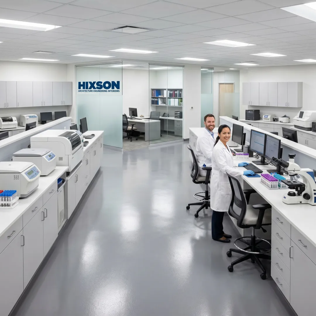 Modern clinical laboratory designed for workflow and compliance