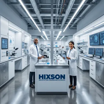 Modern engineering laboratory designed for research teams