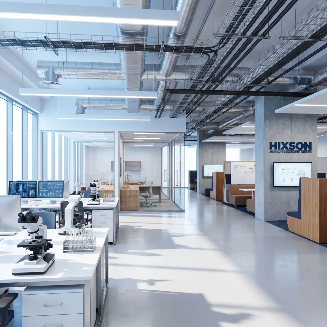 Integrated R&D lab and office design environment