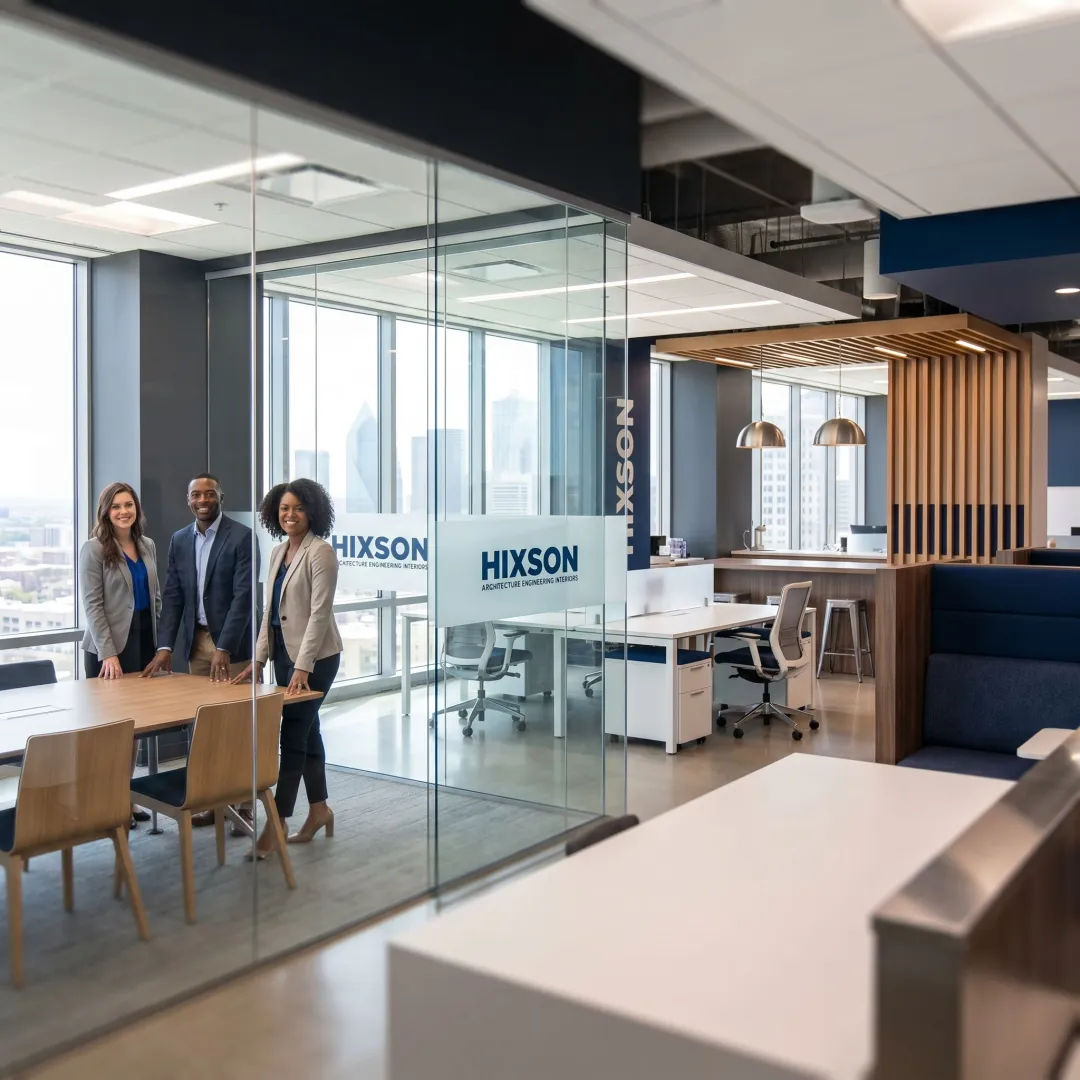 Modern Dallas office fit-out interior