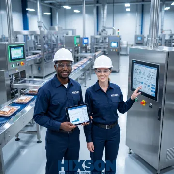 Food and beverage automation control system in operation