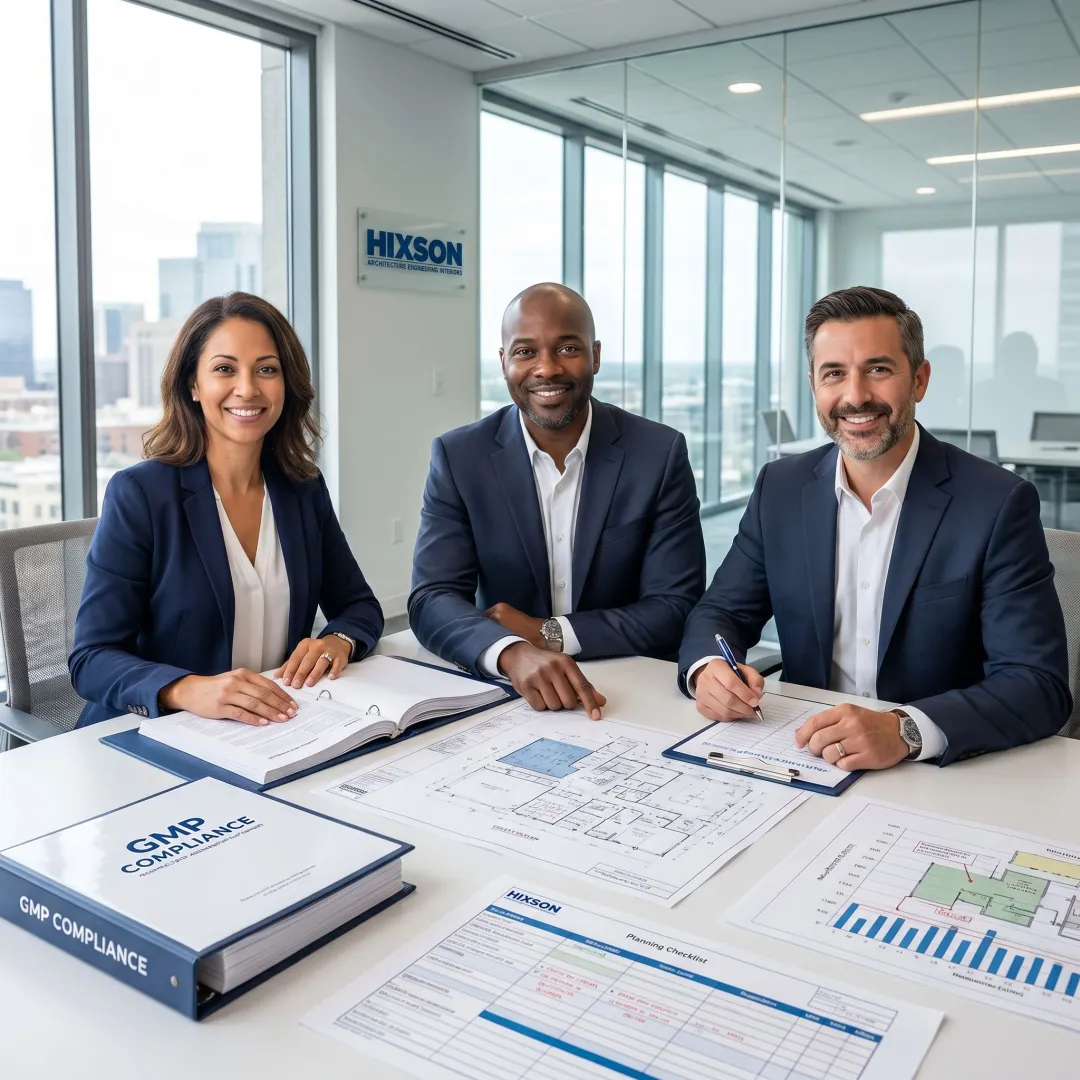 Consultants planning a compliant pharmaceutical facility