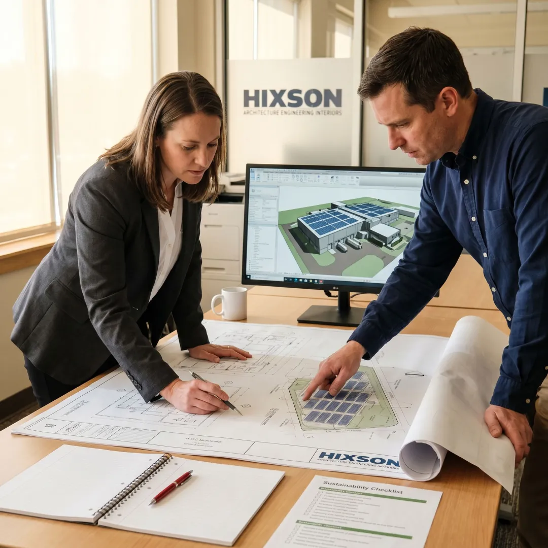 Sustainable facility engineering plans in Texas