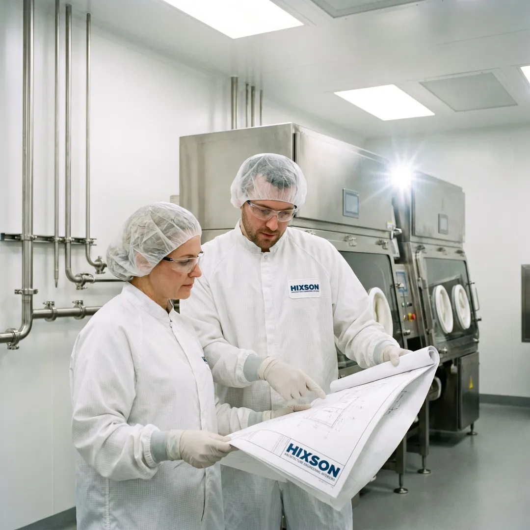 Aseptic processing cleanroom design