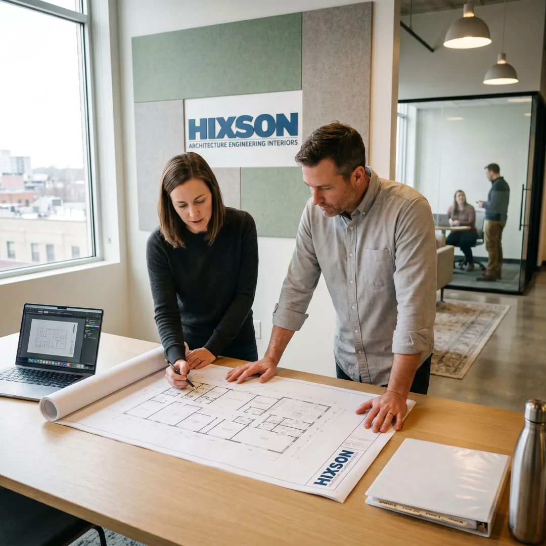 Modern workplace designed for collaboration and focus