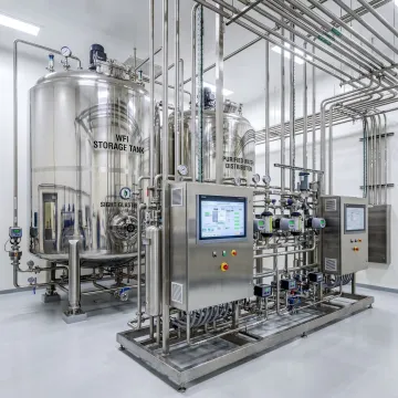 Custom pharmaceutical lab water treatment system design layout