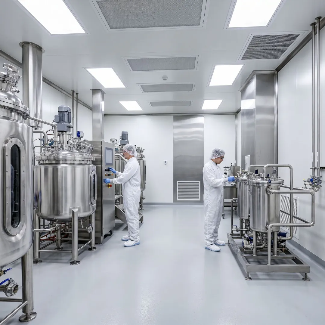 Pharmaceutical production cleanroom facility design