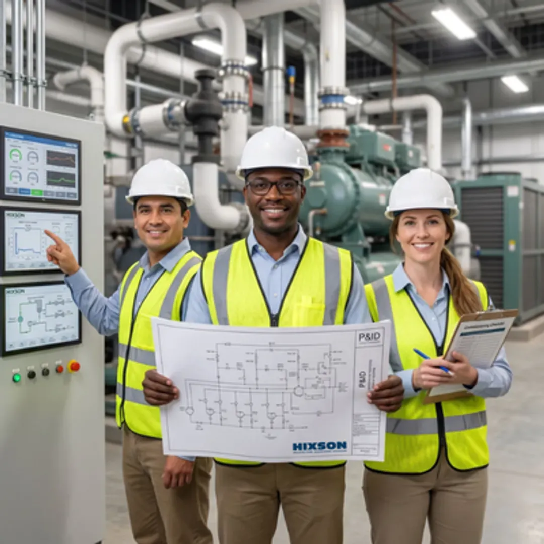 Industrial refrigeration project planning process